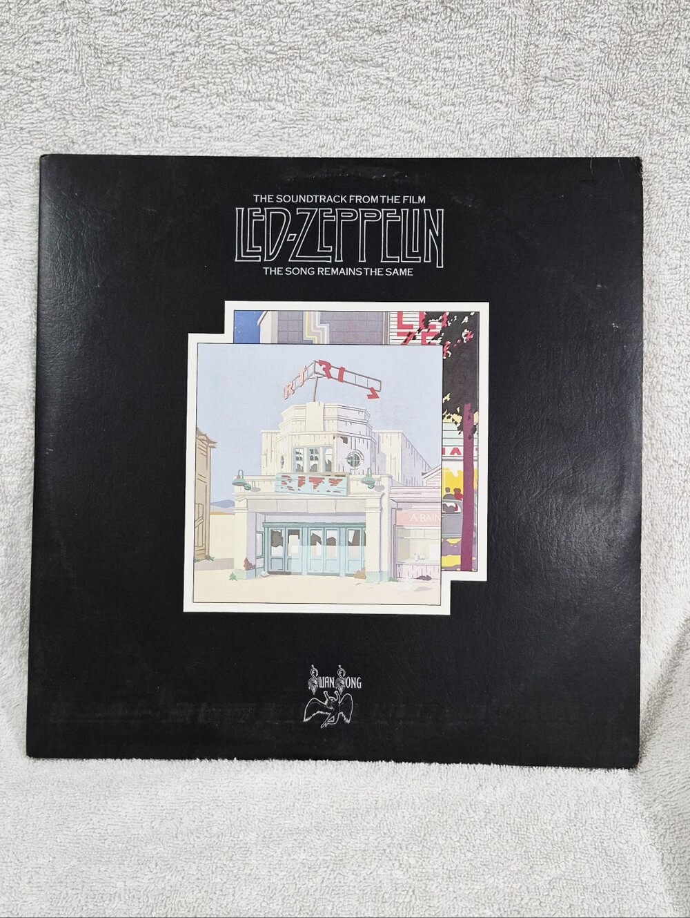 Led Zeppelin The Song Remains The Same soundtrack 2 LPS Album SS2-201 1976 VG+